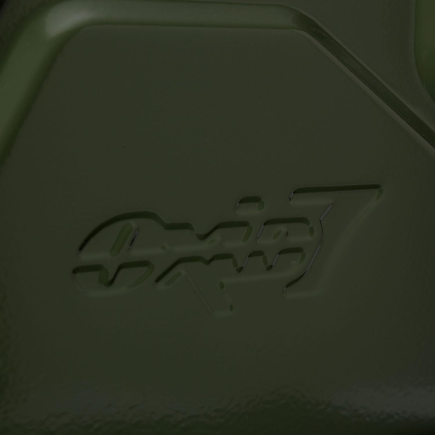 Oxid7 2x Kraftstoffkanister 20 Liter aus Metall olivgrün | Benzin, Diesel & Bio-Ethanol geeignet | 20L Benzin-Kanister mit UN-Zulassung & Bauart geprüft