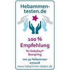 babybay Maxi extra großes Beistellbett aus massivem Buchenholz / Kinderbett Höhe stufenlos verstellbar & umweltfreundlich / mitwachsendes Babybett (kernbuche geölt)
