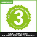 Greenworks 24V Multifunktionswerkzeug 18000 Schwingungen pro Minute 3° Oszillationsbogen variable Geschwindigkeit Exklusiv bei Amazon mit 2Ah Akku