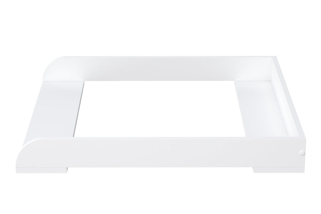 Shefa Kids Wickelaufsatz 800 - Universeller Wickeltischaufsatz für Ikea Kommoden MALM, HEMNES und NORDLI, Weiß