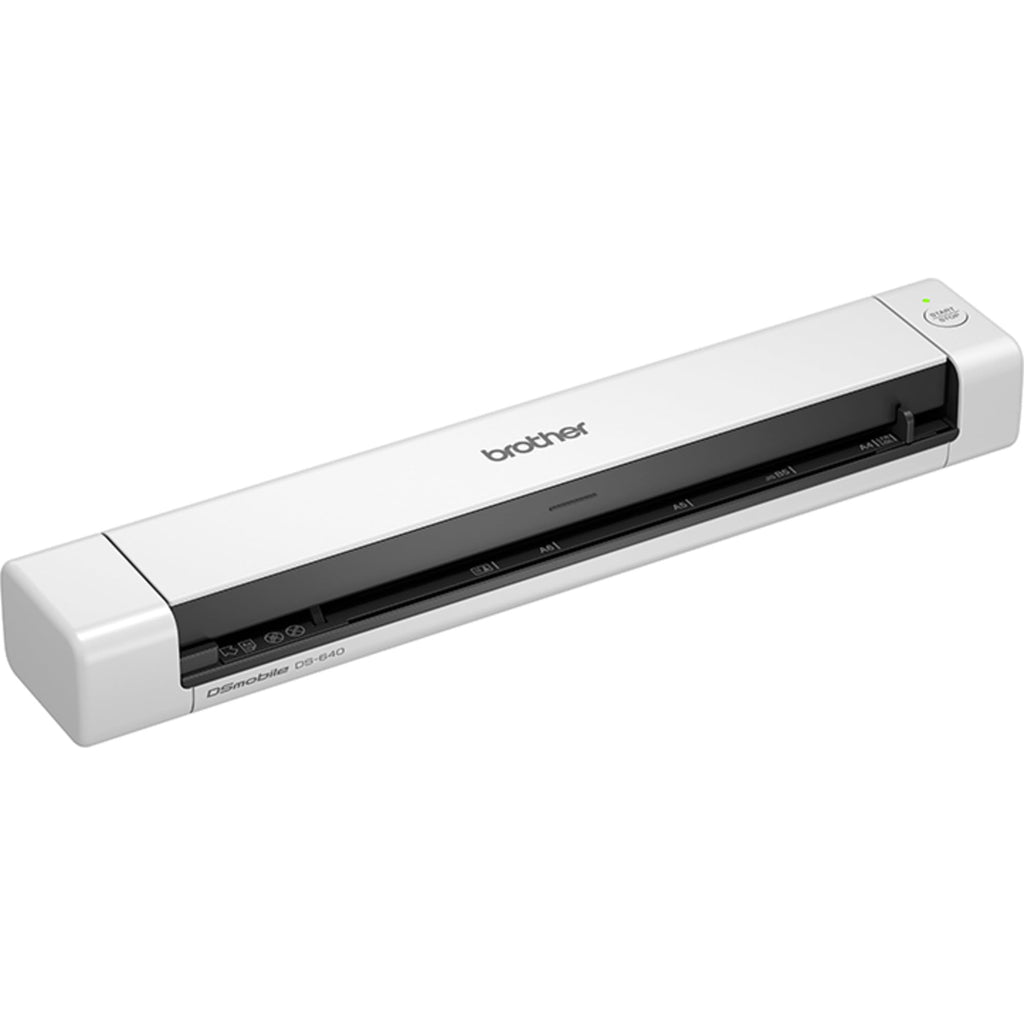 Brother DS-640 Mobilscanner | A4 | USB-Stromversorgung | 15 Seiten pro Minute | Farbe | Schwarz/Weiß | Dsmobile | Auf USB scannen