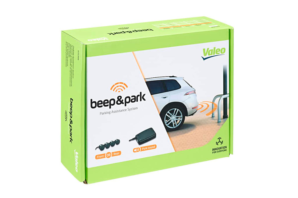VALEO 632200 Einparkhilfe Beep&Park Kit: 4x Sensoren + 1 Lautsprecher Fronteinbau oder Heckeinbau