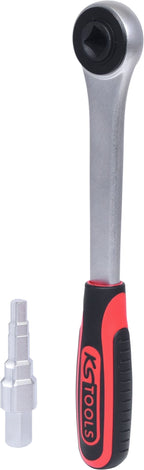 KS Tools 130.3000 Universal-Stufenschlüssel-Satz 3/8"-1", 2-tlg.