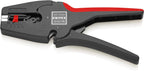 KNIPEX MultiStrip10 Automatische Abisolierzange, 0,03-10,0 mm², einstellbarer Längenanschlag, Abisolierwerkzeug, Abisolierer, 12 42 195