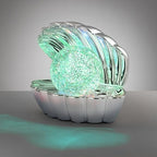Reality Leuchten Tischleuchte Shelly R57731106, Kunststoff Chrom, 0.8 Watt LED, Farbwechsel