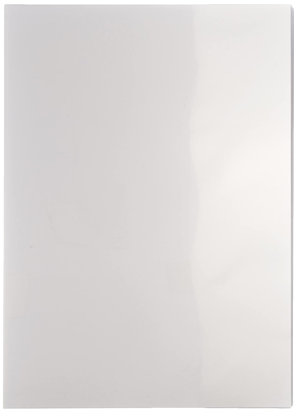 Fellowes Klarsicht Deckblatt aus PVC, A4 Format, 200 mic Stärke, transparent, ideal für Plastikbindung und Drahtbindung, Pack mit 100 Stück