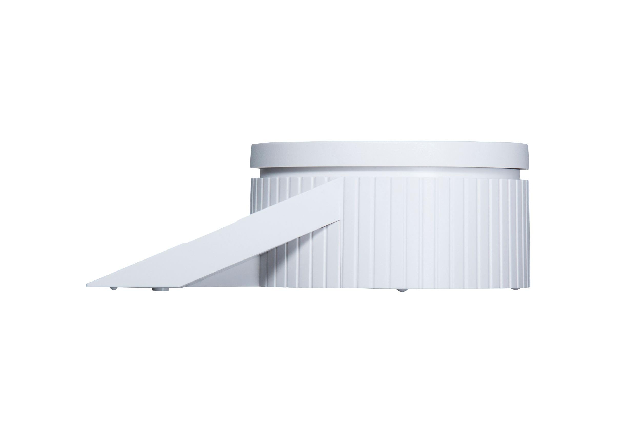 MAUL Briefwaage MAULtronic S 19,6x13x6,5 cm | Waage Solar bis 2kg belastbar | Moderne Küchenwaage mit 0,5 - 1g Teilung | Automatische Nullstellung und Abschaltautomatik | Weiß