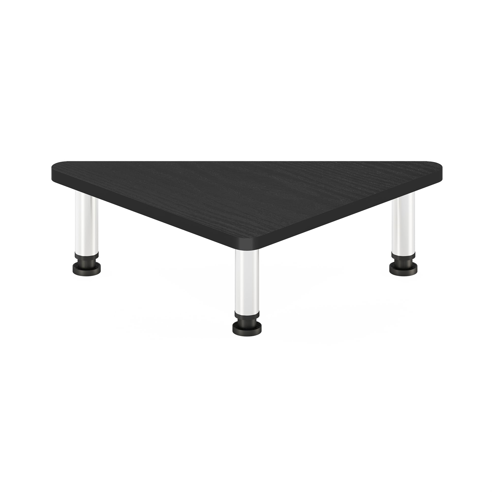 Furinno Turn-n-Tube Eckmonitor Riser Ständer, Americano, Edelstahlrohre, 49.8 (Breite) x 11.7 (Höhe) x 26.9 (Tiefe) cm