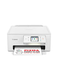 Canon PIXMA TS7650i Multifunktionsdrucker 3in1 (Tintenstrahl,Drucken, Kopieren, Scannen, A4, 6,7 cm Touch LCD, WLAN, Duplexdruck, 2 Papierzuführungen, kompatibel mit Pixma Print Plan ABO) Weiß