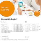 Beurer TL 100 2-in-1 LED Tageslichtlampe und Stimmungslicht, mit Farbwechselfunktion, bequeme App Steuerung, 1 Stück (1er Pack), Weiß