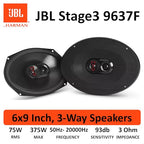 JBL Stage3 9637F 3-Wege Auto Lautsprecher Set von Harman Kardon ohne Gitter - 375 Watt KFZ Ovale Autolautsprecher Boxen - 6" x 9" (152 mm x 230 mm)