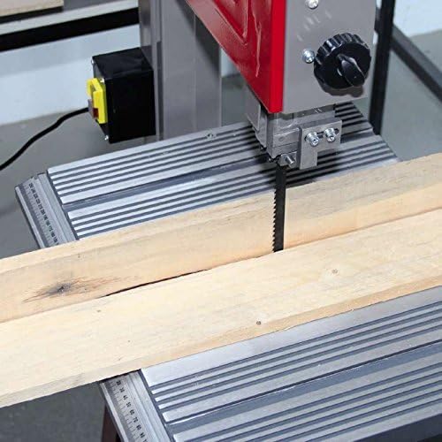 Einhell Bandsäge TC-SB 305 U (750W, 370-800 m/min Sägebandgeschw., 170mm Schnitth.), neigbarer Sägetisch, Parallel- und Winkelanschlag, Untergestell