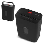 OLYMPIA PS 54 CC Pro Aktenvernichter | Papierschredder mit Partikelschnitt 4×38 mm | Schredder Aktenvernichter für Home Office | Shredder Papier 8-Blatt | Mit universal Aufsatz | Paper Shredder