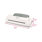 Olympia A 296 Plus Laminiermaschine Backloader (80-175 Micron, Bis DIN A4, Visitenkarten, Laminierer mit Folien, Laminiergerät Set für Büro, Laminator zum Heiß- und Kaltlaminieren)