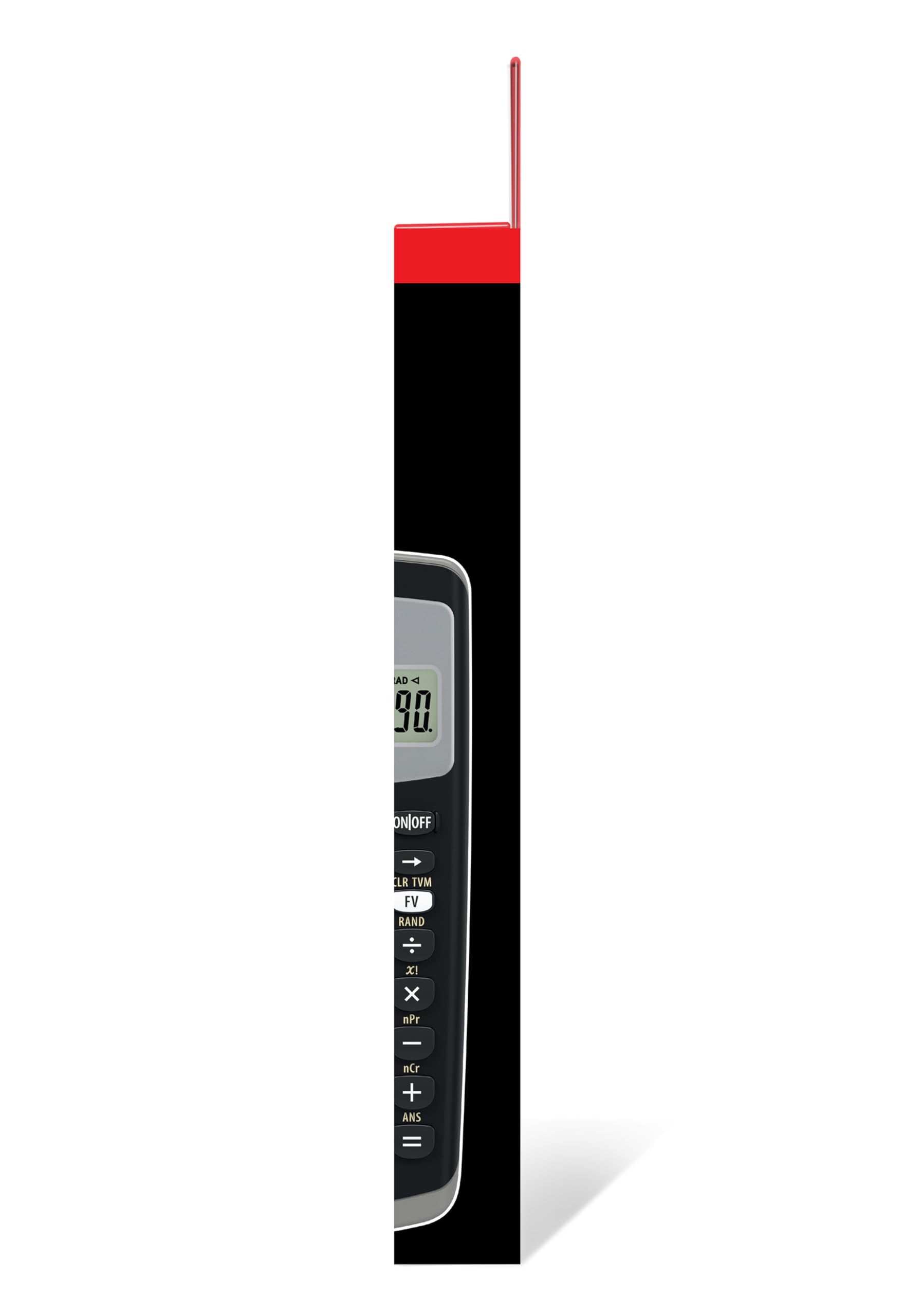 Texas Instruments BA II Plus Taschenrechner (Hosentasche, finanziell, Schwarz, Knöpfe, Akku)