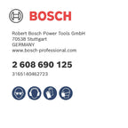 Bosch 10x PRO SDS max-4C Flachmeißel-Set (für Beton, Ziegelstein, Ø mm, Professional Zubehör Bohrhammer, Abbruchhammer)