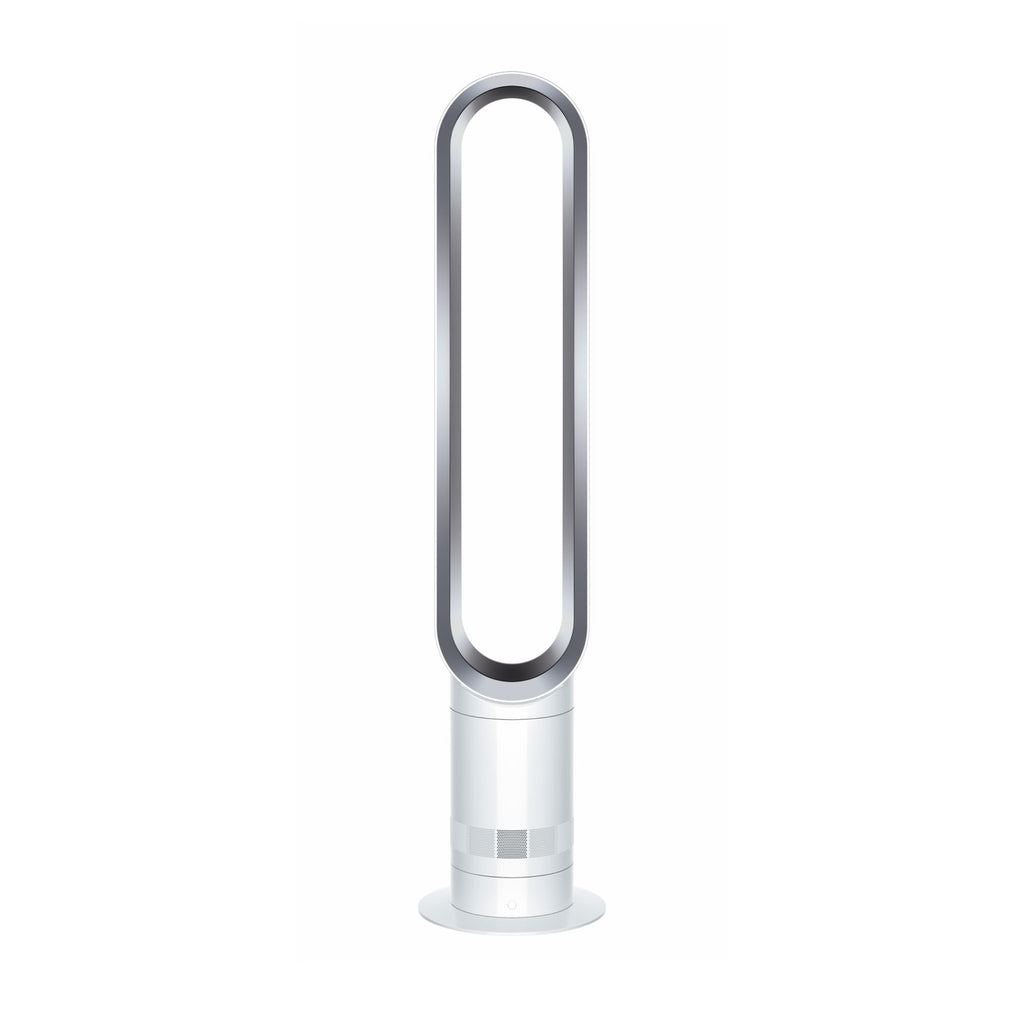 Dyson Coolᵀᴹ Turmventilator AM07 Air Multiplier™ Turmventilator, Leistungsstarker, bladeless Ventilator mit Air Multiplier™ Technologie (Weiß/Silber)