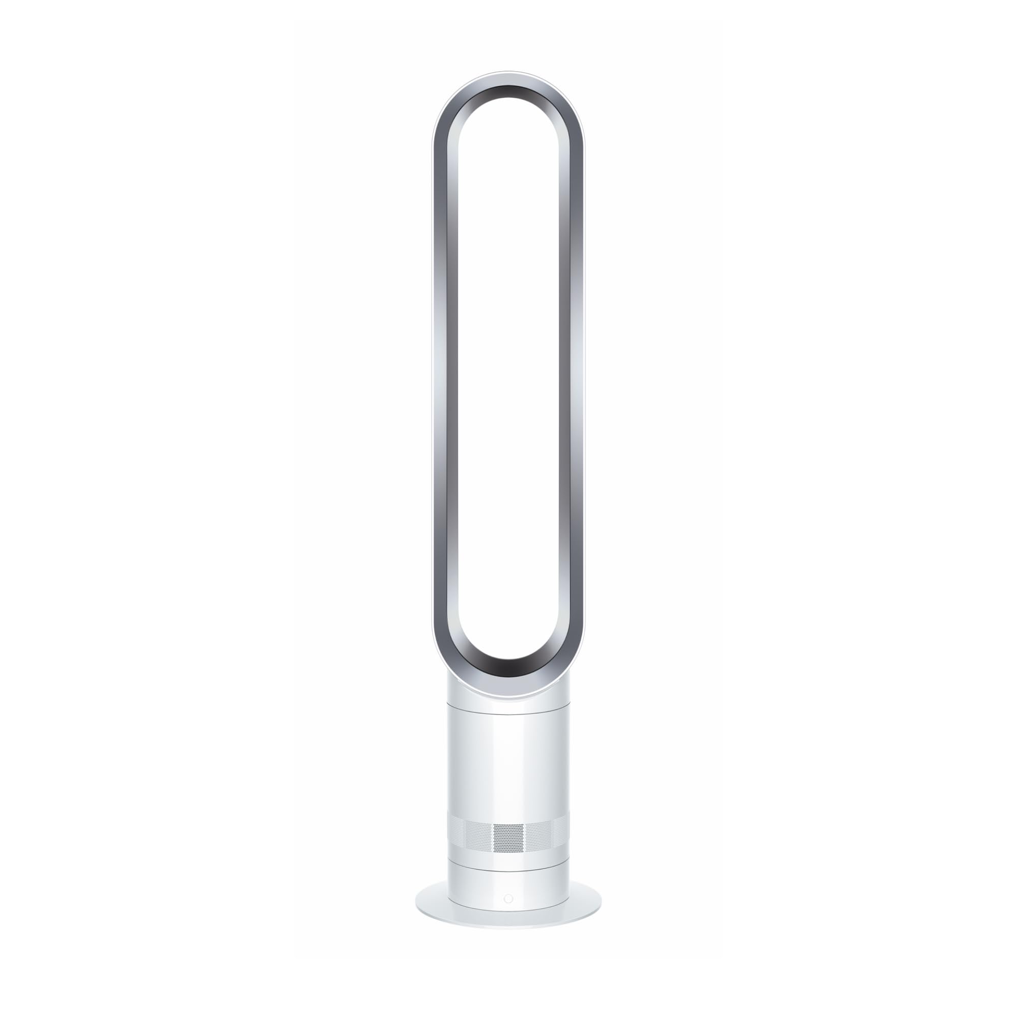 Dyson Coolᵀᴹ Turmventilator AM07 Air Multiplier™ Turmventilator, Leistungsstarker, bladeless Ventilator mit Air Multiplier™ Technologie (Weiß/Silber)