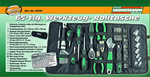 Brüder Mannesmann Werkzeug-Rolltasche | M21170