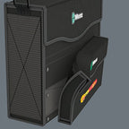 Wera 05004970001 8100 SB VDE 1 Zyklop Knarrensatz, Isoliert, Umschalthebel, 17-teilig, 3/8 Zoll