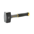 Stanley Fiberglas-Fäustel STHT-54127 (Kopfgewicht 1.250g, 260mm Länge, mit Fiberglas-Kern, optimal ausbalanciert, verstärkte Verbindung zwischen Kopf & Griff, mit Antirutsch-Griff)