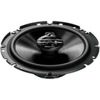 Pioneer TS-G1730F 3-Weg-Koaxiallautsprecher für Autos (300 W), 17 cm, kraftvoller Klang, IMPP-Membr Schwarz