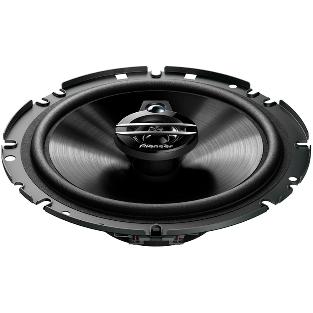 Pioneer TS-G1730F 3-Weg-Koaxiallautsprecher für Autos (300 W), 17 cm, kraftvoller Klang, IMPP-Membr Schwarz