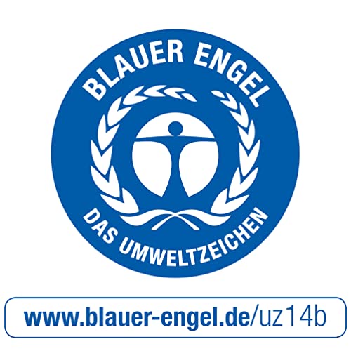 Original Falken 25er Pack Hängetasche UniReg. Made in Germany. Aus Recycling-Karton für DIN A4 mit Leinenfröschen braun Blauer Engel ideal für die lose Blatt-Ablage im Büro und der Behörde