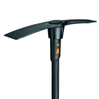 Fiskars Kreuzhacke IsoCore L für grobe Arbeiten auf harten, steinigen Böden, Länge: 91 cm, Gewicht: 3,4 kg, Schwarz/Orange, 1020166