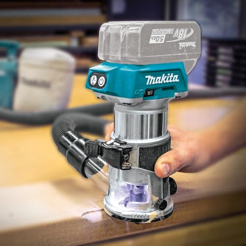 Makita DRT50ZJX2 Multifunktionsfräse 18V (ohne Akku, ohne Ladegerät)