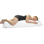 sleepling Seitenschläferkissen 40 x 145 cm, Body Pillow, langes Kissen mit Bezug aus 100 % Softer Mikrofaser, Schlafkissen Seitenschläfer, Füllmengengarantie, 60 Grad waschbar, Ökotex