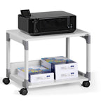 Durable System Multi Trolley 48, grau, glasfaserverstärkte Ecken, Kippschutz - 600 x 477 x 432 mm, 371010