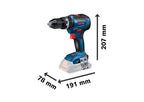 Bosch Professional 18V System Akku Schlagbohrschrauber GSB 18V-55 (max. Drehmoment 55 Nm, ohne Akku/ Ladegerät)