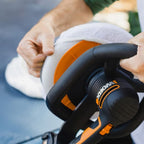 WORX Akku-Poliermaschine 20V WX856.9 – Elektrische Poliermaschine zum Polieren im Innen- und Außenbereich – Ohne Akku & Ladegerät – inkl. Auftrags- & Polierhaube – PowerShare universal kompatibel
