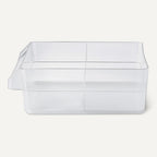 Amazon Basics Schubladenbox, 24-Fächer Kleinteilemagazin aus Kunststoff mit Trennwänden für Büro/Werkzeug/Basteln, Wandmontage, 16 x 54,1 x 40,1 cm, Schwarz
