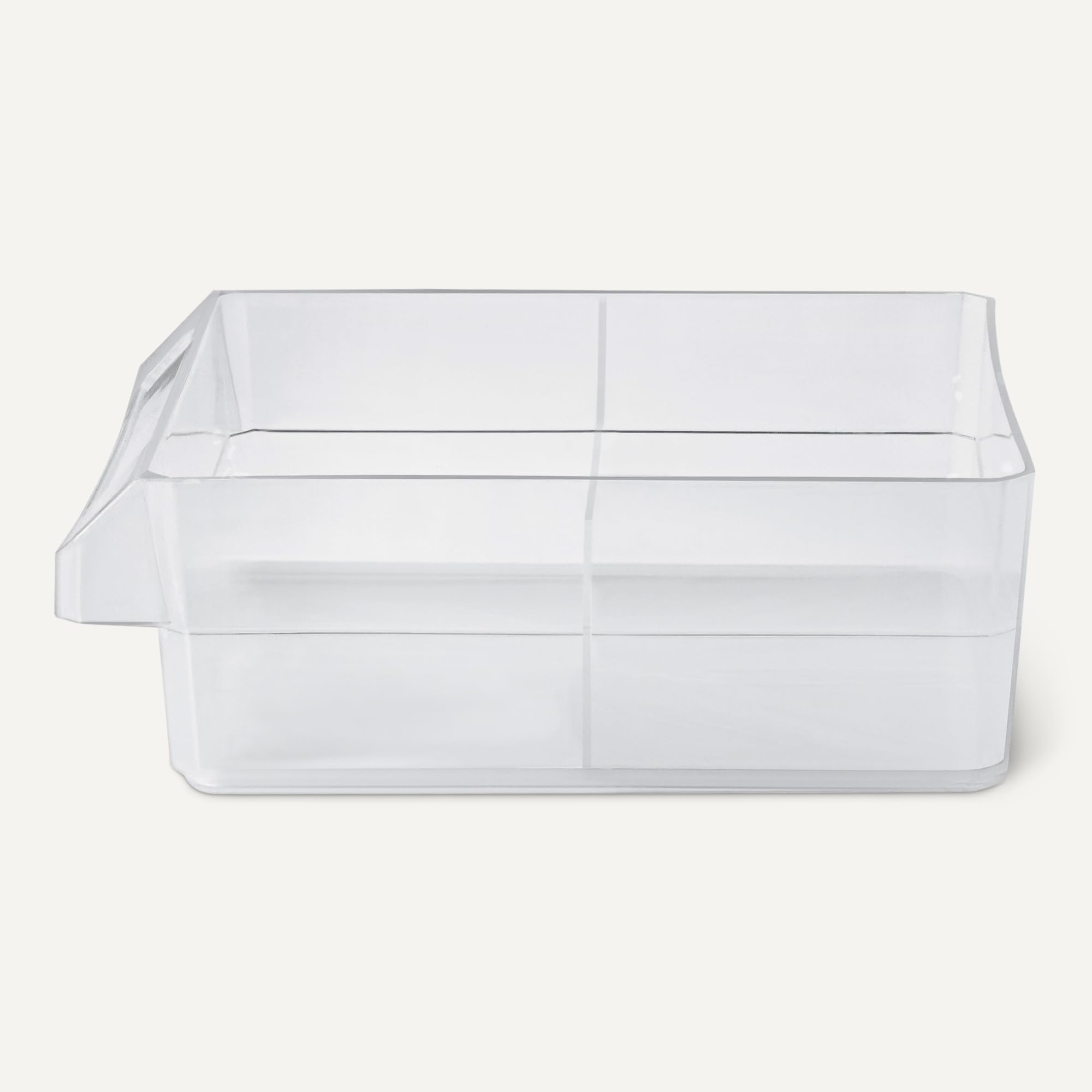 Amazon Basics Schubladenbox, 24-Fächer Kleinteilemagazin aus Kunststoff mit Trennwänden für Büro/Werkzeug/Basteln, Wandmontage, 16 x 54,1 x 40,1 cm, Schwarz