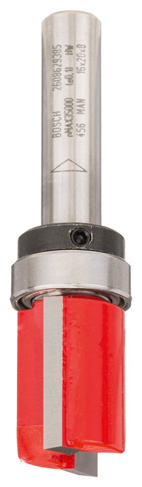 Bosch Accessories Professional Bündigfräser Expert for Wood (Holz und Laminat, Ø 16 mm, Arbeitslänge 20 mm, Gesamtlänge 60 mm, Zubehör Handfräse)