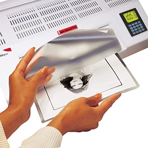 Albyco Laminierfolien, Laminiertaschen im A4-Format | Laminierfolie | Glänzend | Ab 10 Packungen à 100 Stück | Dicke 2x80 | (160) Mikron