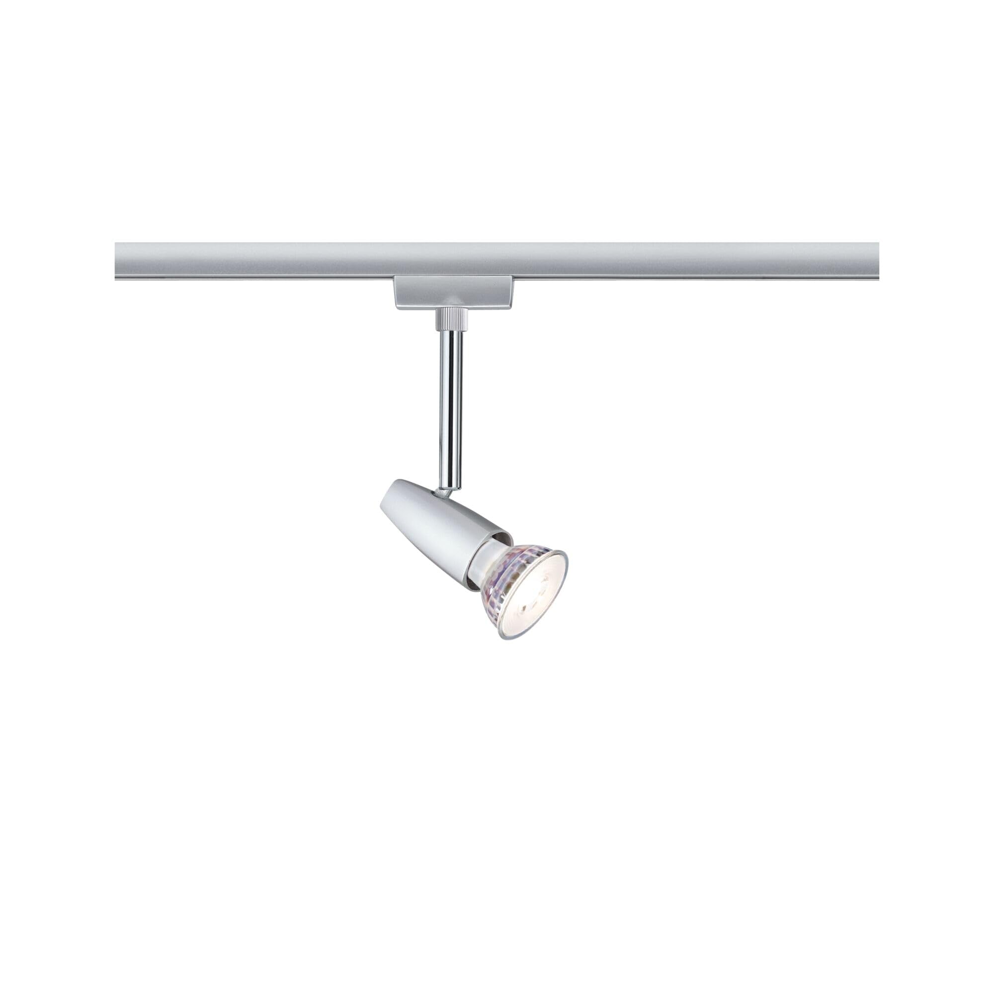 Paulmann 95459 URail Schienensystem Set Barelli max 3x10W GU10 Chrom matt/Chrom 230V 1m Schienensystem Schienenleuchte Deckenbeleuchtung