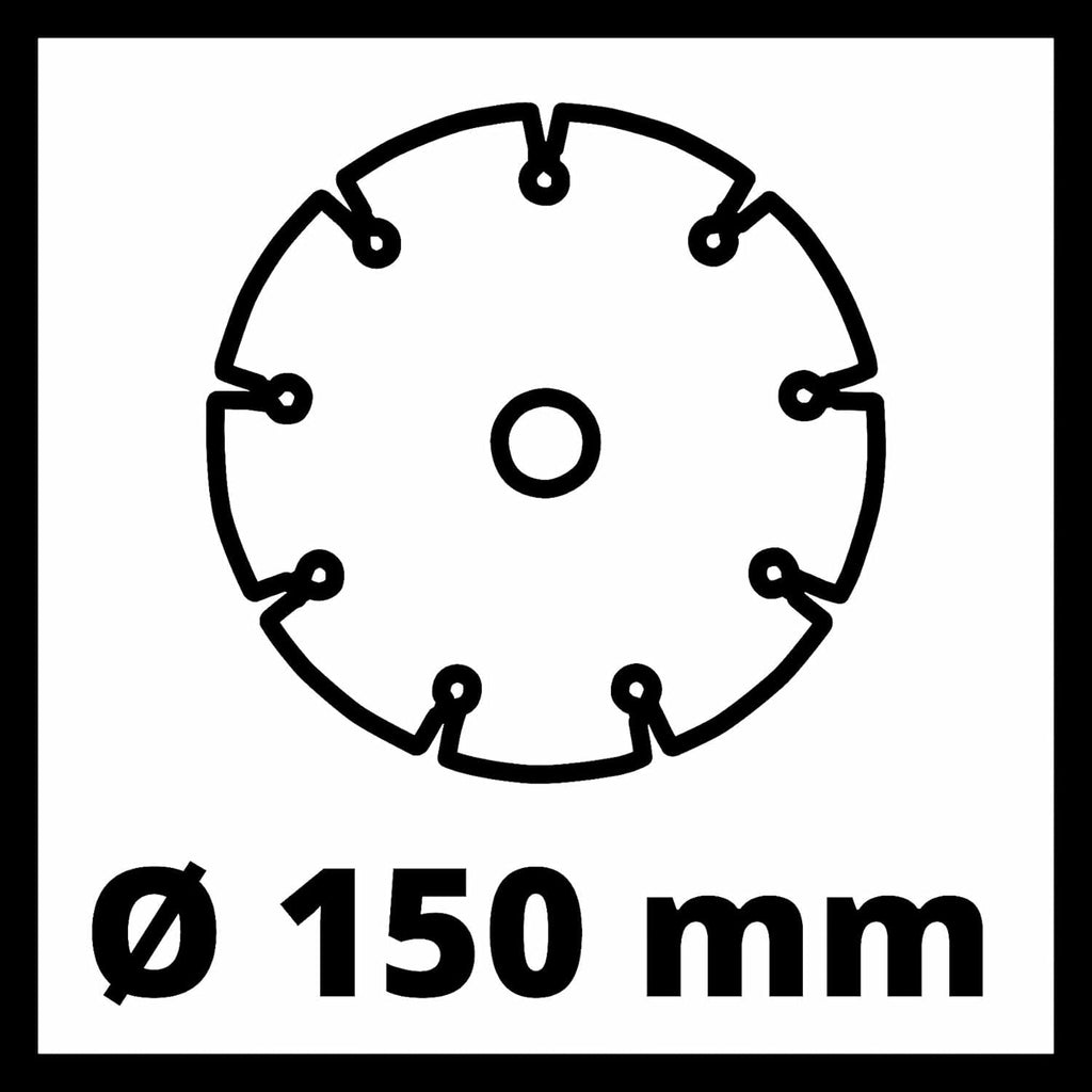 Einhell Mauernutfräse TE-MA 1700 (1.700 W, Schnittbreiteneinstellung bis 38 mm, Schnitttiefe bis 40 mm, Softstart, Überlastschutz, inkl. 4 Diamant-Trennscheiben)