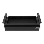 VEVOR Untertisch Schublade 440x223x101 mm, Unterbau Schreibtisch, versteckter Schreibtisch-Aufbewahrungs-Organizer, Bleistiftschublade unter dem Tisch für Sitz-Steh-Arbeitsplätze im Büro & zu Hause