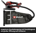 Einhell Professional Akku-Trockenbauschleifer TP-DWS 18/225 Li BL Solo Power X-Change (18 V, Brushless, inkl. 6 x Ø 225 mm Schleifpapier & 1 x Gitterleinen, ohne Akku und Ladegerät)
