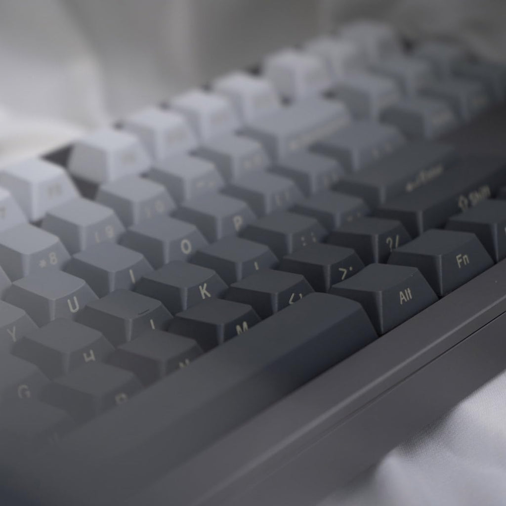 125 Tasten Gradient Grau Keycaps PBT Dye Sub Cherry Profil Tastenkappen Set Fit für Cherry Mx Schalter Mechanische Tastatur