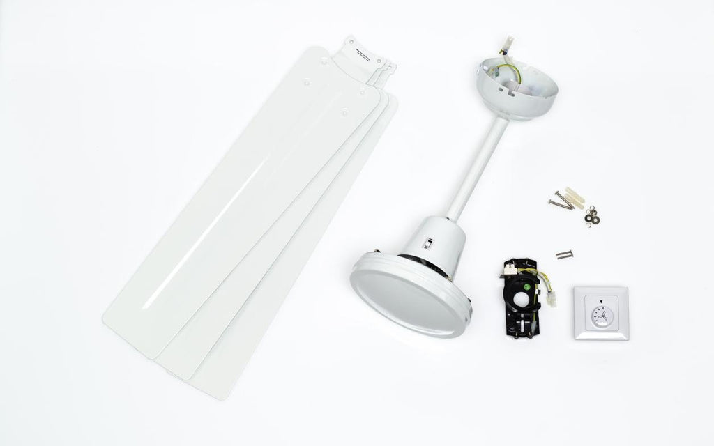 Westinghouse Lighting Deckenventilator Industrial weiss 7226840 142 cm Durchmesser, Weiß
