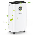 Luftentfeuchter Elektrisch, Auto Raumentfeuchter Elektrisch 25m²/122m³,Dehumidifier Entfeuchtung mit LED Display und Wasserbehälter-Vollanzeige, Gegen Feuchtigkeit, Filter, Timer