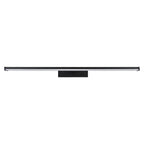 EGLO LED Wandlampe Pandella 1, 1 flammige Wandleuchte, Spiegelleuchte aus Aluminium und Kunststoff, Badezimmer Lampe in Schwarz, Weiß, Feuchtraumleuchte, IP 44, neutralweiß, L 60 cm