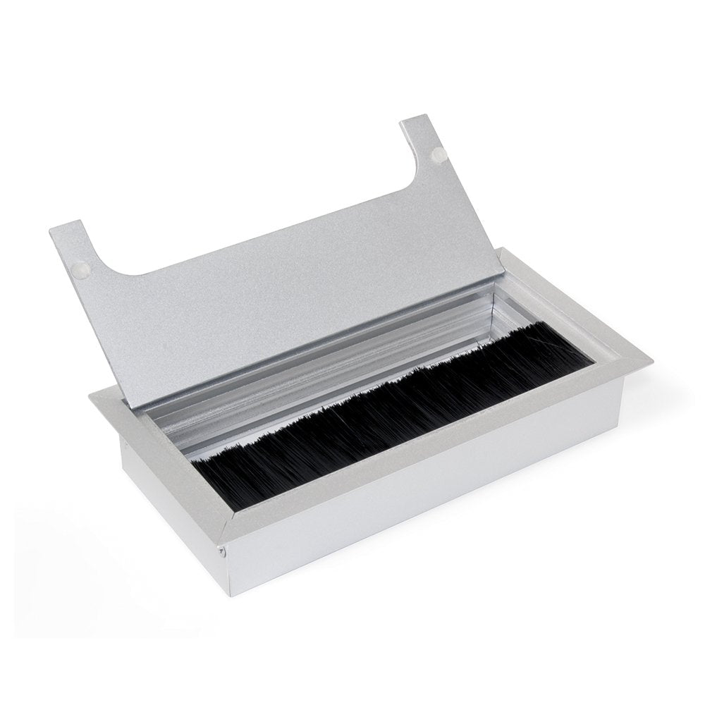 Emuca 8935635 Flaschenwagen ausziehbar mit Dämpfungsverschluss für Unterschrank, anthrazit, 200 mm