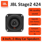 JBL Stage2 424 2-Wege Auto Lautsprecher Set von Harman Kardon - 150 Watt KFZ Autolautsprecher Boxen 10 cm