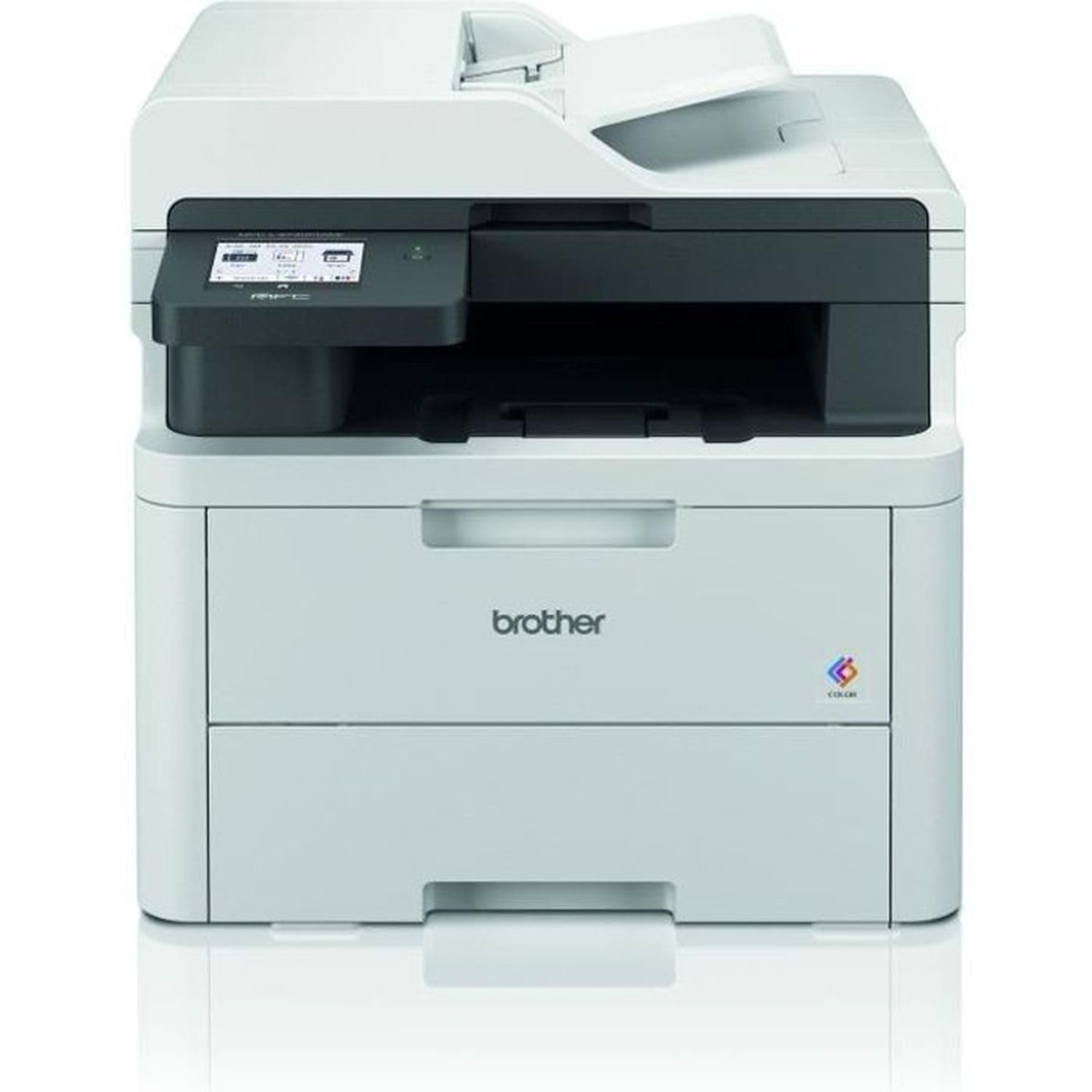 Brother MFC-L3740CDWE EcoPro- Kompaktes 4-in-1 Farb-LED Multifunktionsgerät mit WLAN/LAN, ADF und Duplexdruck
