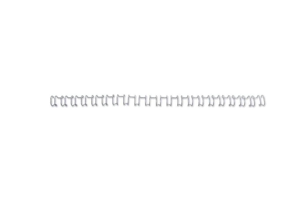 GBC 445516 MultiBind Drahtbinderücken, 10mm, silber, 100 Stück